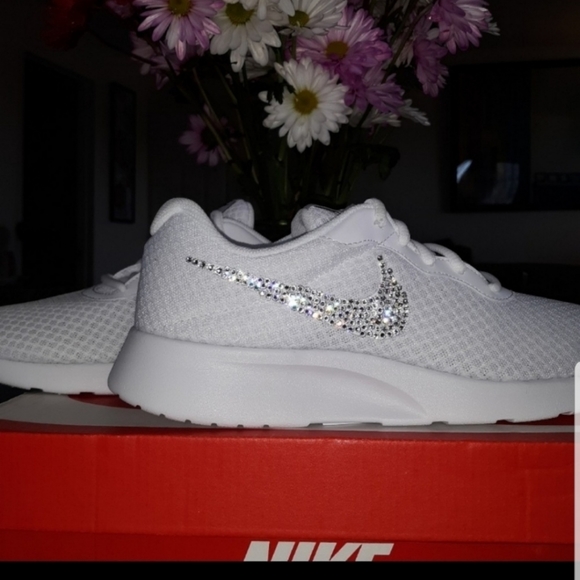Nike Tanjun Bling Custom diamond sparkle - Picture 8 of 11